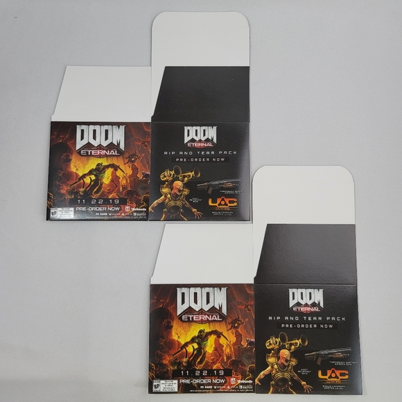 Doom Eternal Gamestop V2 Promo Kit - Picture 6 of 16